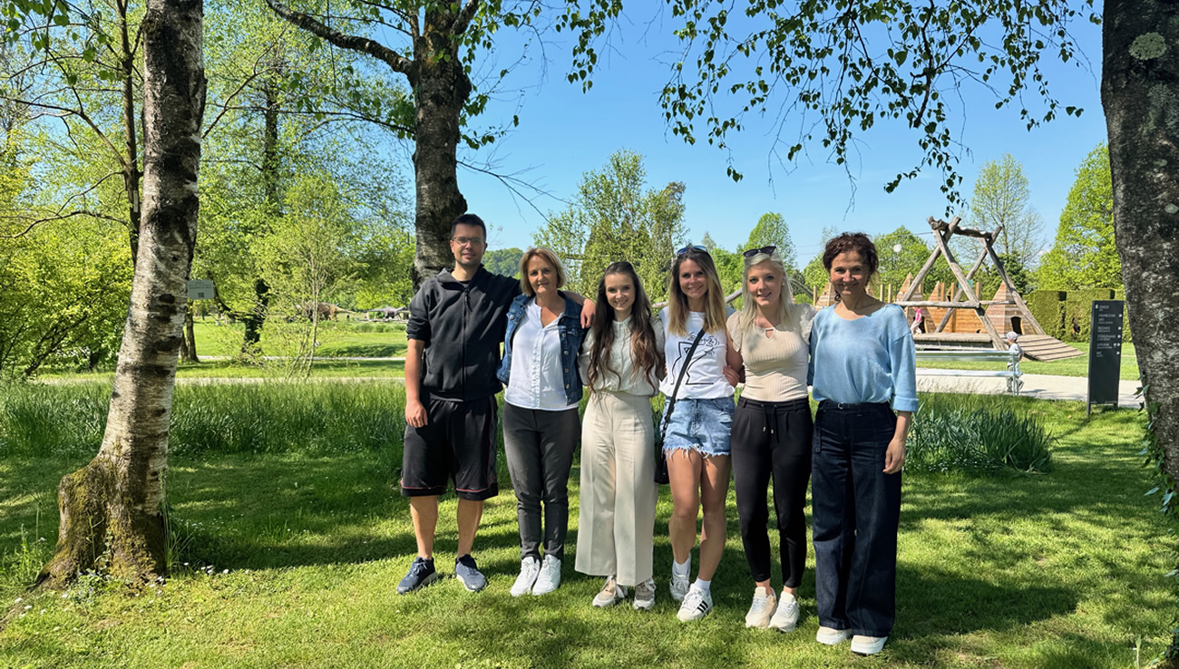 Andreja Trček, Rok Križan, Silva Brenčič, Nastja Trček, Sara Berzelak, Teja Jugovic